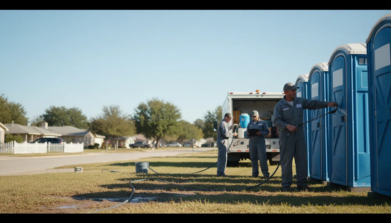 Long-Term Portable Toilet Rental in Glenville, MN near me